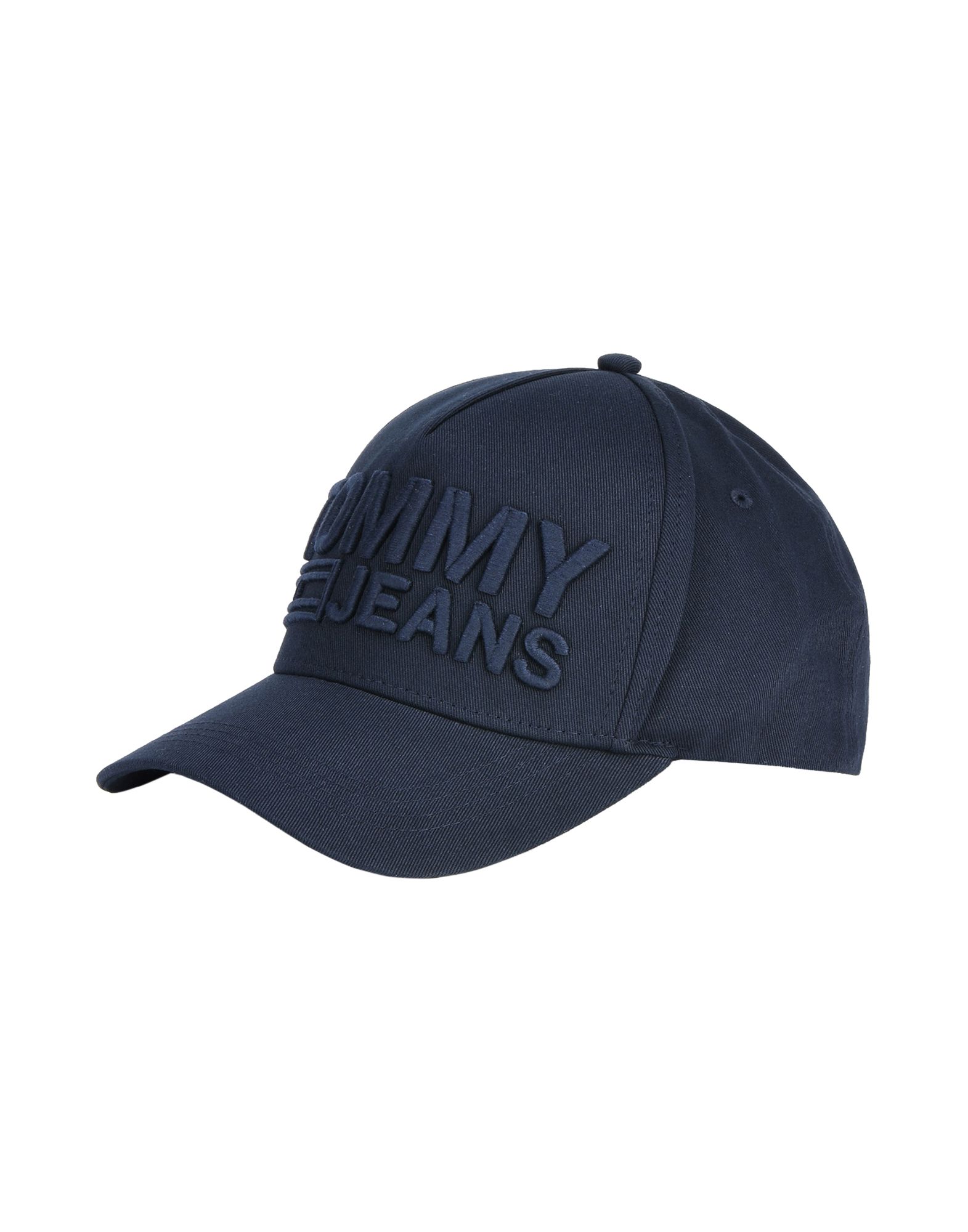 《送料無料》TOMMY JEANS Unisex 帽子 ダークブルー コットン 100% TJU TONAL EMBROIDERY CAP M
