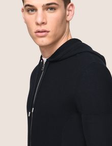 armani exchange zip up sweater