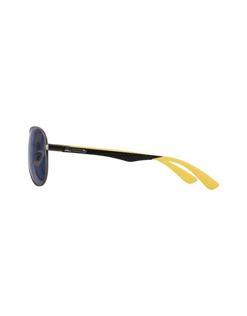 Scuderia Ferrari Online Store - Ray-Ban x Scuderia Ferrari Aviator Carbon Fibre Gunmetal 0RB8313M - Sunglasses