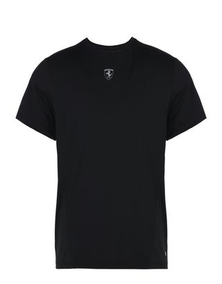 Scuderia Ferrari Online Store - T-shirt uomo in tessuto tecnico - T-shirt manica corta