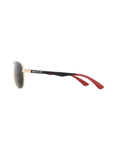 Scuderia Ferrari Online Store - Ray-Ban x Scuderia Ferrari Aviator Carbon Fibre Gold 0RB8313M - Sunglasses