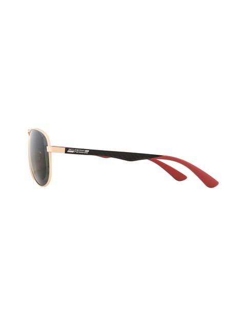 Scuderia Ferrari Online Store - Ray-Ban x Scuderia Ferrari Aviator Carbon Fiber Gold 0RB8313M - Sunglasses
