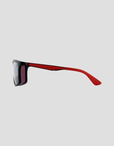 Scuderia Ferrari Online Store - Ray-Ban x Scuderia Ferrari Matte Black 0RB4228M - Sunglasses