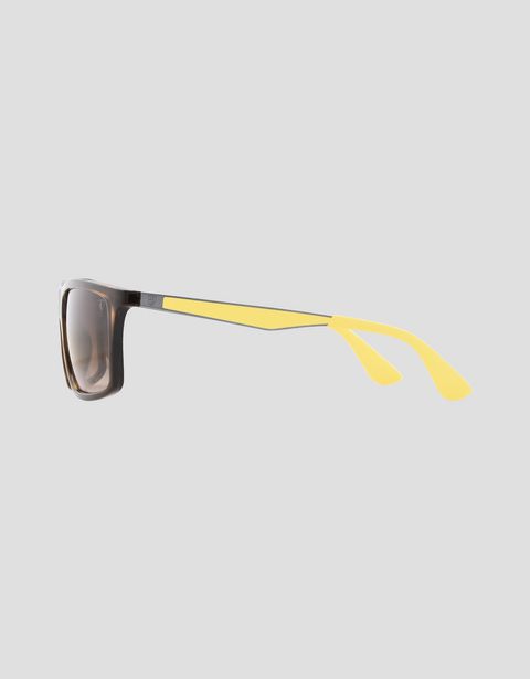 Scuderia Ferrari Online Store - Ray-Ban x Scuderia Ferrari Tortoise 0RB4228M - Sunglasses