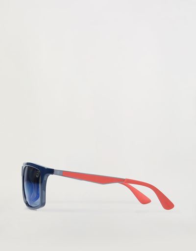 Scuderia Ferrari Online Store - Ray-Ban x Scuderia Ferrari Blue 0RB4228M - Sunglasses