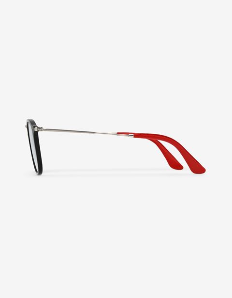 Scuderia Ferrari Online Store - Ray-Ban x Scuderia Ferrari Wayfarer Combo Black 0RB2448NM - Sunglasses
