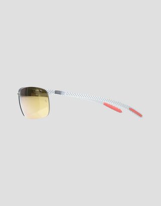 Scuderia Ferrari Online Store - Ray-Ban x Scuderia Ferrari Full Bar Carbon Fiber Gray 0RB8305M - Sunglasses