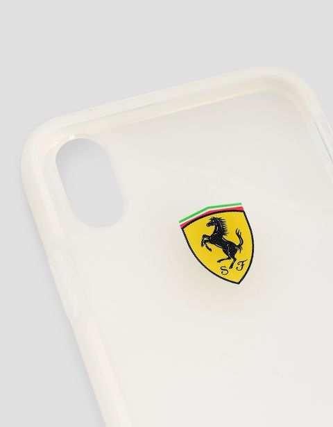Scuderia Ferrari Online Store - Clear iPhone X case -