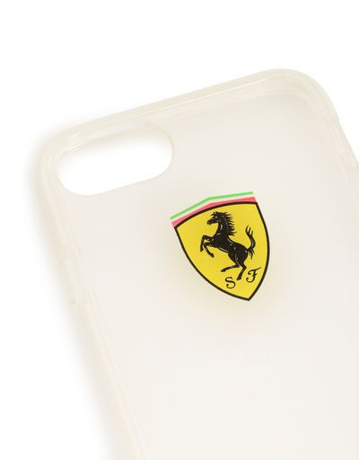 Scuderia Ferrari Online Store - Cover trasparente per iPhone 7 - Cover&Other Small Leather Good