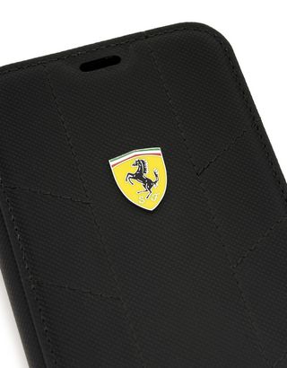 Scuderia Ferrari Online Store - iPhone X 手帳型カバー ソフトファブリック - Cover&Other Small Leather Good