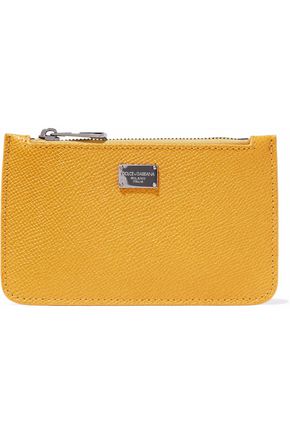 DOLCE & GABBANA Textured-leather pouch,US 14693524283881769