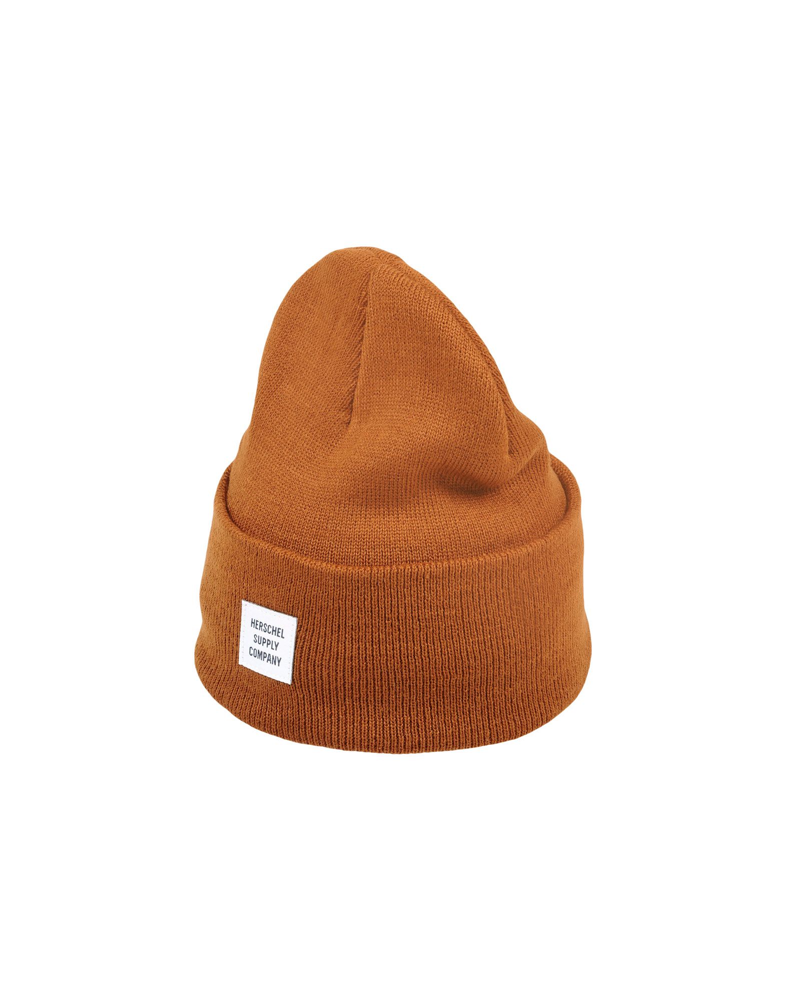 《送料無料》HERSCHEL SUPPLY CO. Unisex 帽子 ブラウン one size アクリル 100%