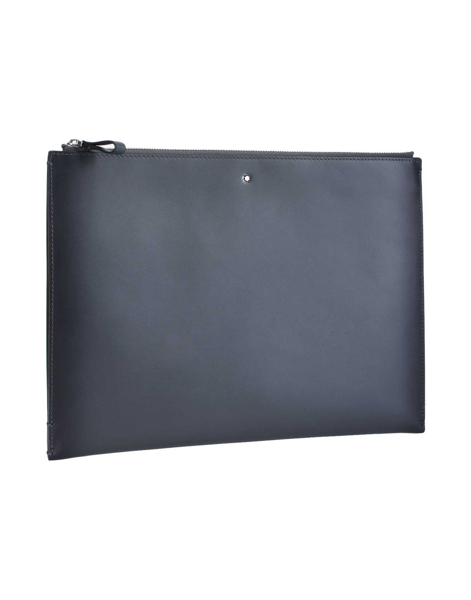 MONTBLANC MONTBLANC PORTFOLIO DOCUMENT HOLDER STEEL GREY SIZE - CALFSKIN,46580951TG 1