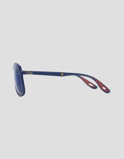 Scuderia Ferrari Online Store - Ray-Ban x Scuderia Ferrari 0RB4308M blue sunglasses - Sunglasses