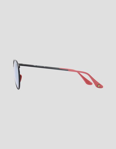 Scuderia Ferrari Online Store - Ray-Ban x Scuderia Ferrari RB3602M black sunglasses - Sunglasses
