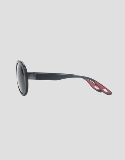 Scuderia Ferrari Online Store - Ray-Ban x Scuderia Ferrari 0RB4310M black sunglasses - Sunglasses