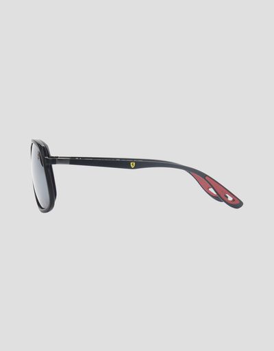 Scuderia Ferrari Online Store - Ray-Ban x Scuderia Ferrari 0RB4308M black sunglasses - Sunglasses