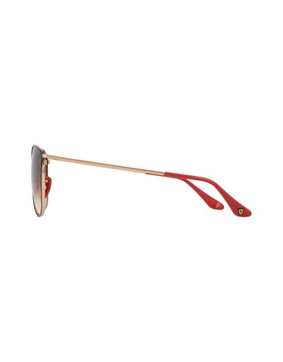 Scuderia Ferrari Online Store - Ray-Ban x Scuderia Ferrari 0RB3601M black and gold sunglasses - Sunglasses