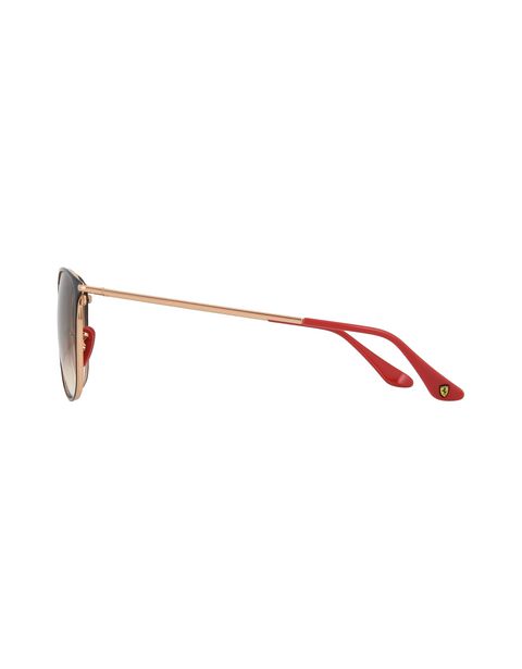 Scuderia Ferrari Online Store - Ray-Ban x Scuderia Ferrari 0RB3601M black and gold sunglasses - Sunglasses