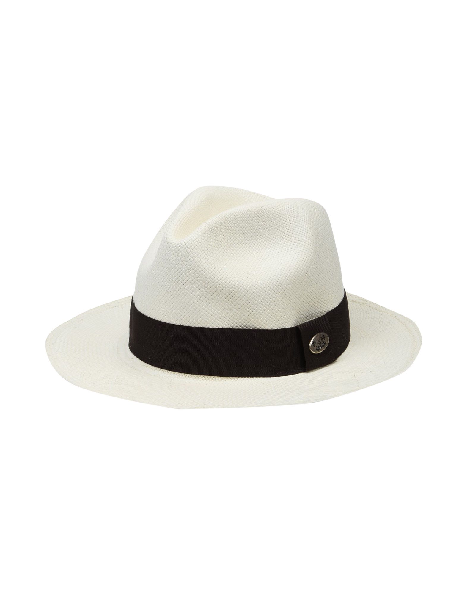 《送料無料》PANAMA HATTERS Unisex 帽子 ダークブラウン M ストロー 100% PANAMA CLASSIC EMPORIO