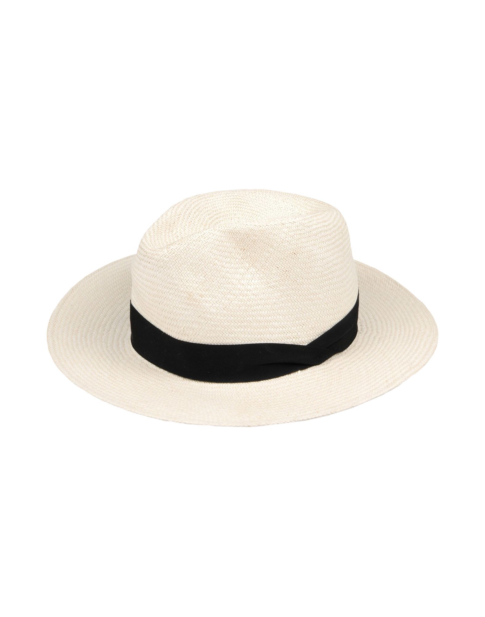 RAG & BONE RAG & BONE WOMAN HAT IVORY SIZE S/M STRAW, VISCOSE, COTTON,46583545NC 1