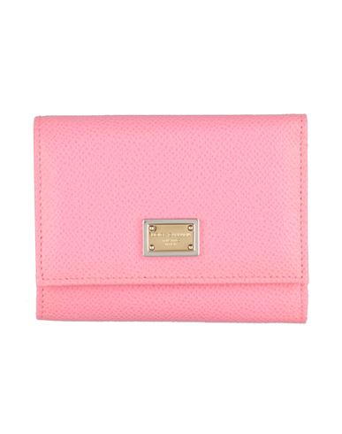 Dolce & Gabbana Woman Wallet Light Pink Size - Calfskin