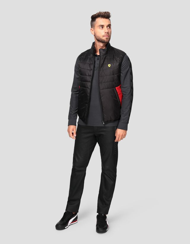 Scuderia Ferrari Online Store - Men’s padded gilet - Vests