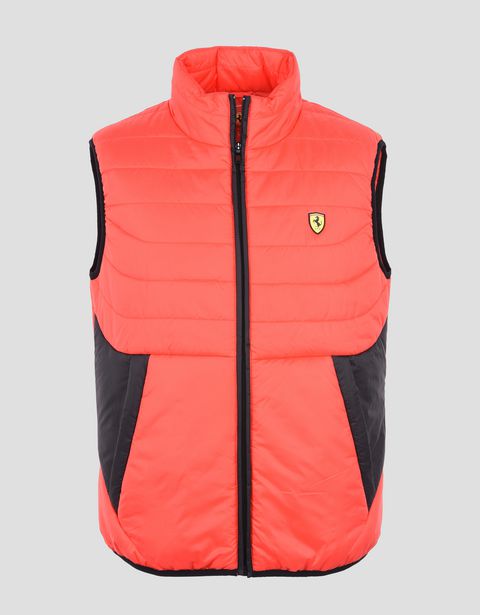Scuderia Ferrari Online Store - Men's padded vest - Vests