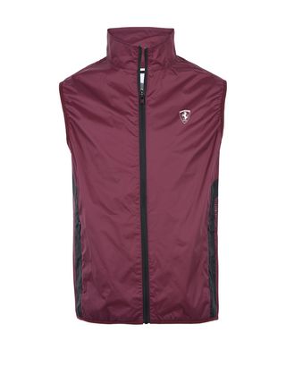 Scuderia Ferrari Online Store - Gilet antivento con dettagli arancioni - Gilet