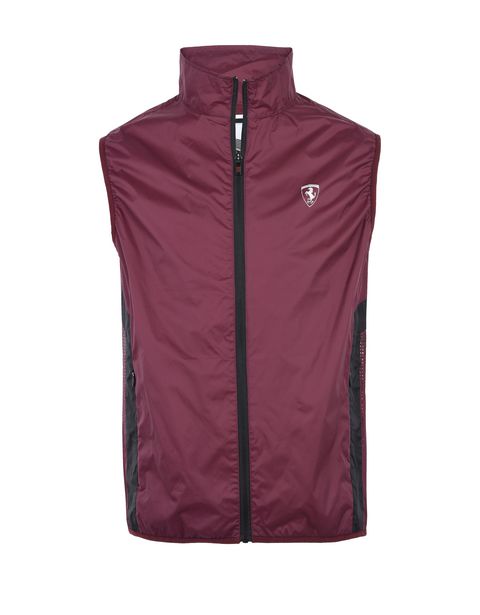 Scuderia Ferrari Online Store - Windproof vest with orange detailing - Vests