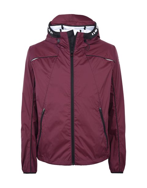 Scuderia Ferrari Online Store - Men's sports jacket with detailing - Bombers & Track Jackets