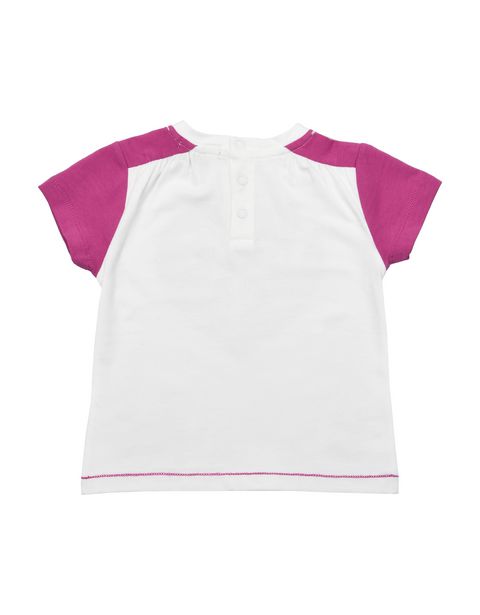 Scuderia Ferrari Online Store - Short-sleeve two-tone infant T-shirt - Short Sleeve T-Shirts