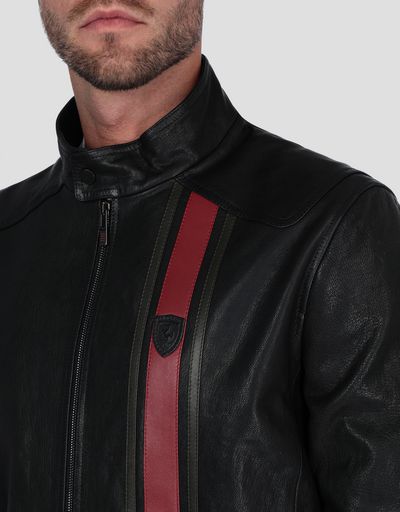 puma ferrari leather jacket