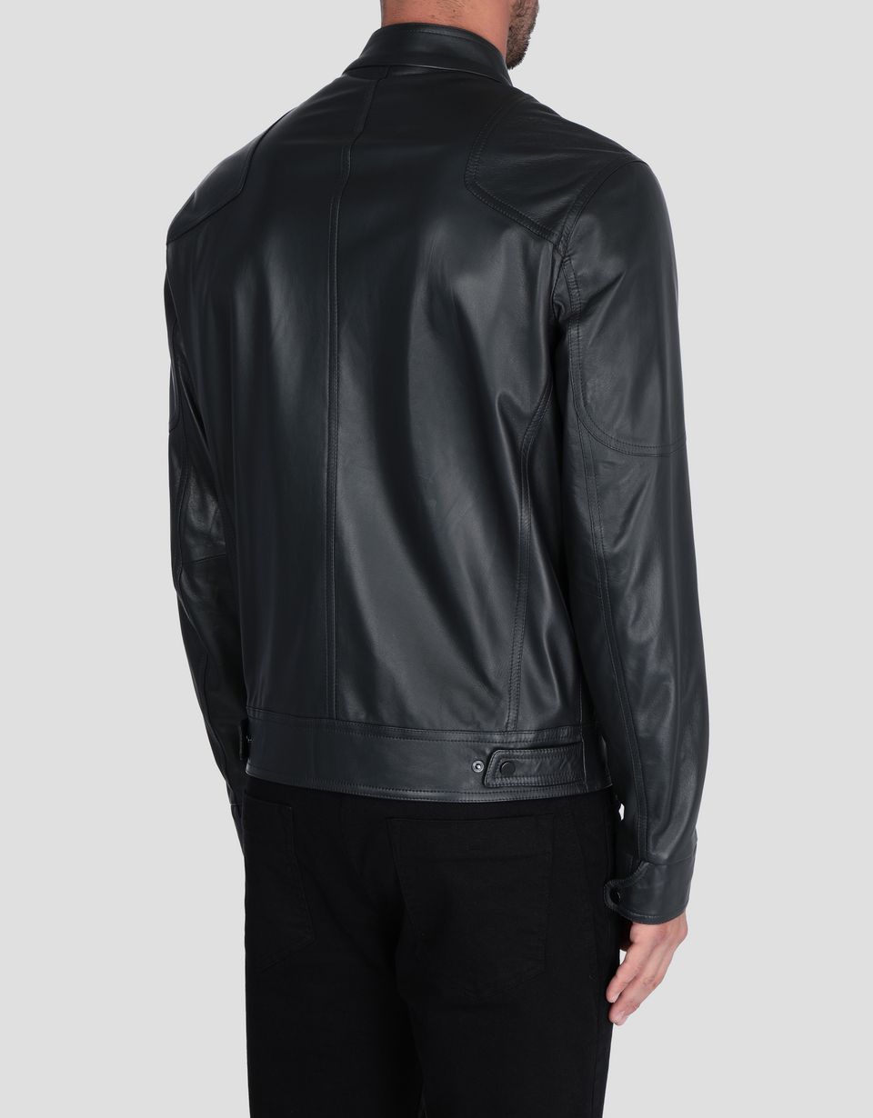 Ferrari Men's leather jacket Man | Scuderia Ferrari Official Store
