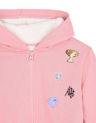 Scuderia Ferrari Online Store - Girls' heavy sweatshirt - Zip Hood Sweaters