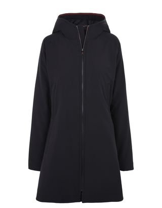 Scuderia Ferrari Online Store - Hooded and padded women's jacket - Parkas