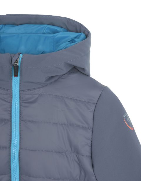 Scuderia Ferrari Online Store - Nylon and softshell children's jacket - Down Jackets