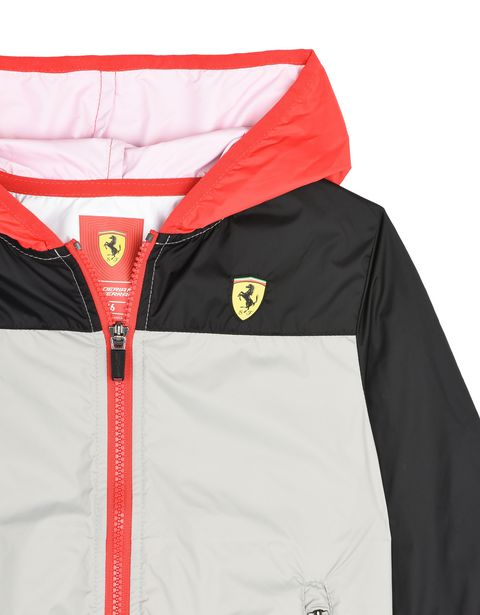 Scuderia Ferrari Online Store - Boys' water-resistant nylon jacket - Raincoats