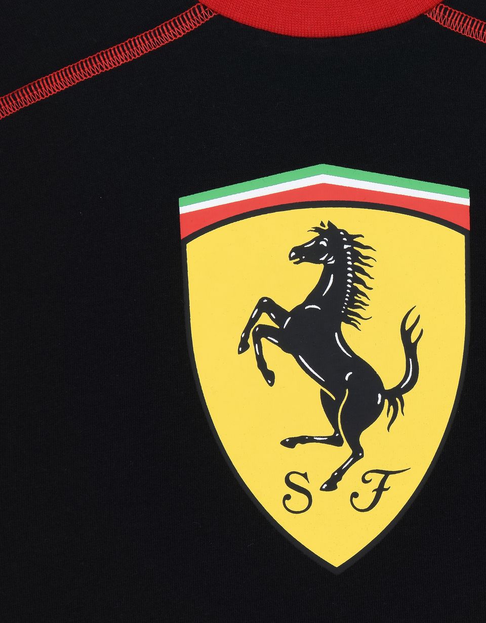 Ferrari Children's cotton T-shirt with Shield Man | Scuderia Ferrari ...