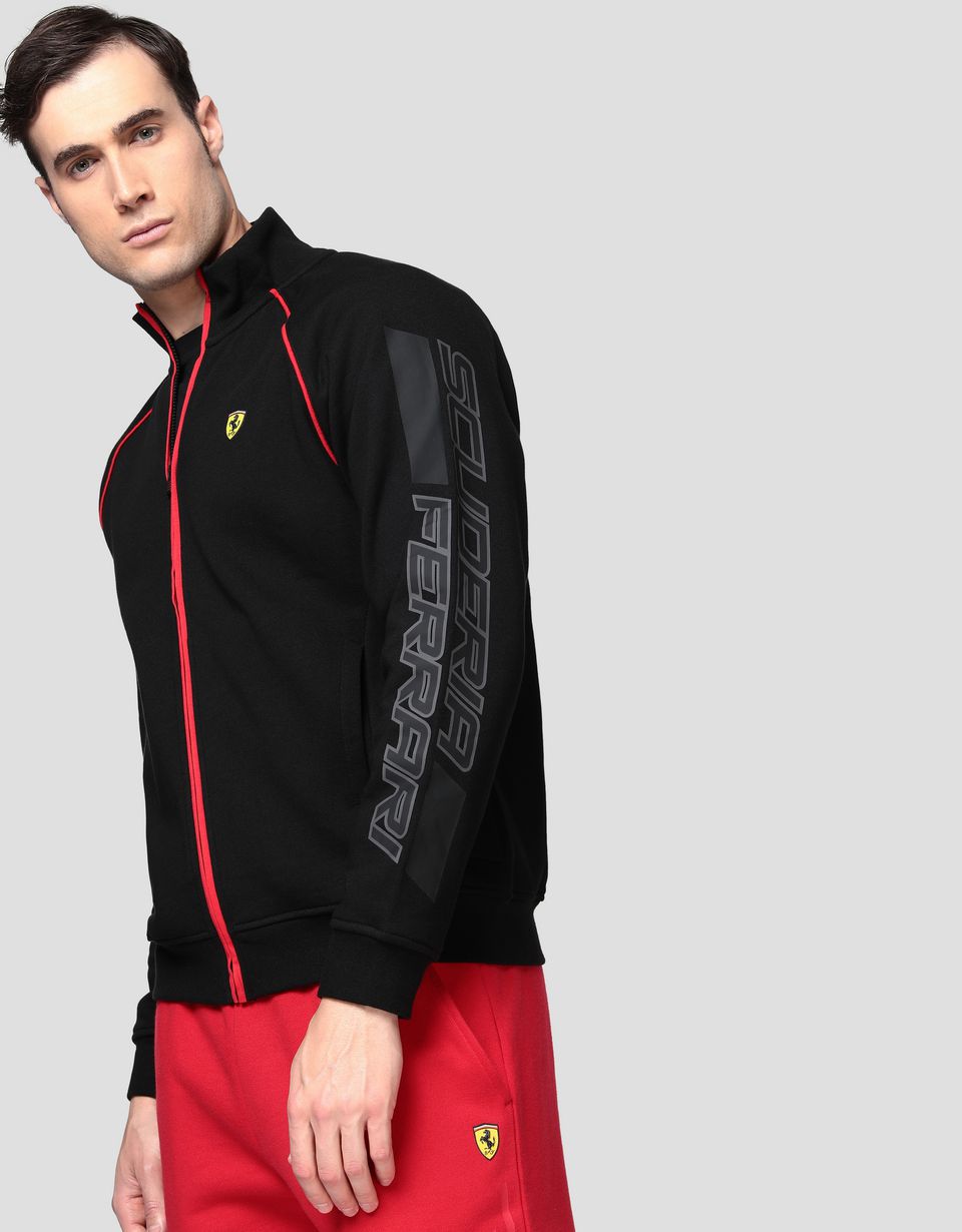 ferrari zip up sweatshirt