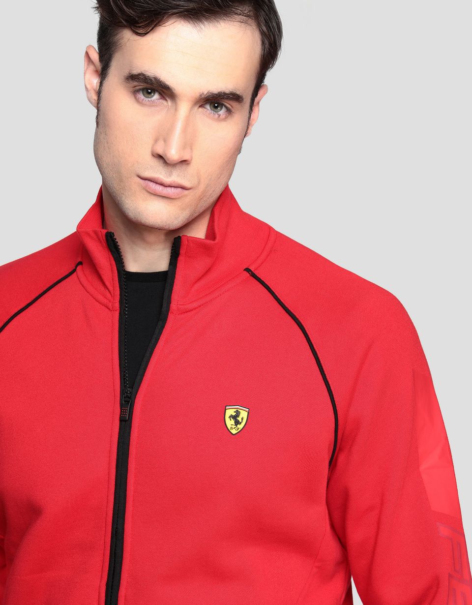 Ferrari Men's zippered sweatshirt Man | Scuderia Ferrari Official Store