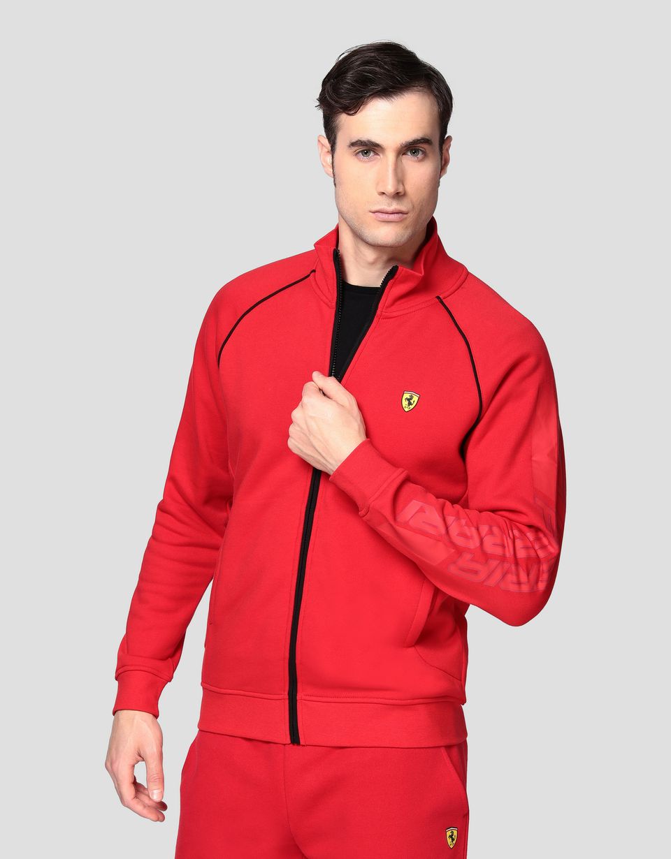 ferrari zip up sweatshirt