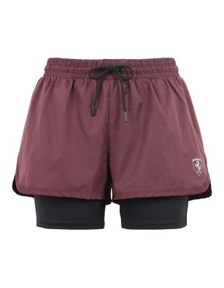 Scuderia Ferrari Online Store - Women’s double shorts - Shorts