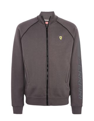 Scuderia Ferrari Online Store - Men's zippered sweatshirt - Zip Sweaters