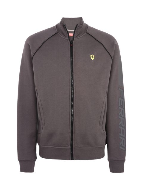 Scuderia Ferrari Online Store - Men's zippered sweatshirt - Zip Sweaters