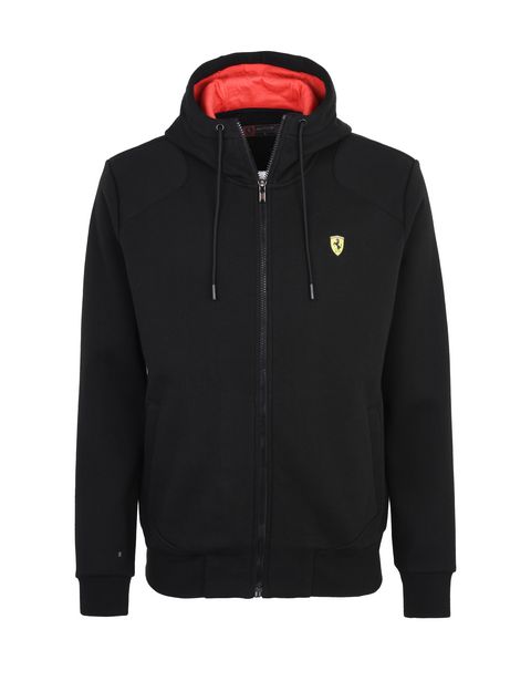 Scuderia Ferrari Online Store - Men's sweatshirt with hood - Zip Hood Sweaters