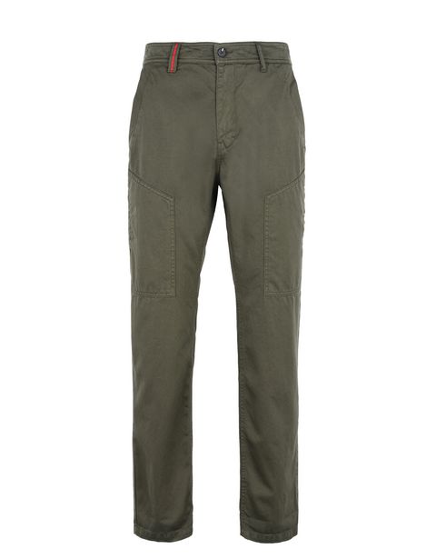 Scuderia Ferrari Online Store - Men’s trousers with maxi pockets - Cargo Trousers