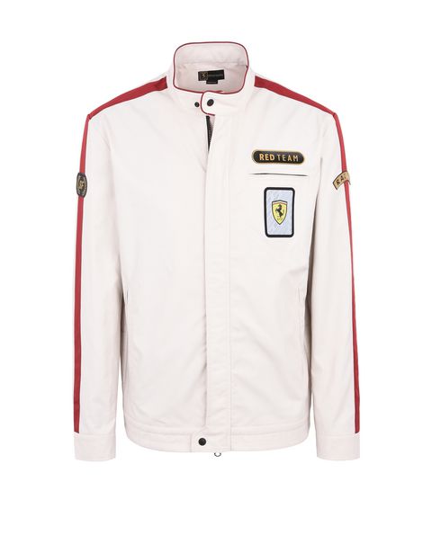 Scuderia Ferrari Online Store - Paddock collection men’s bomber jacket - Bombers & Track Jackets