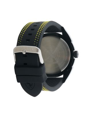 Scuderia Ferrari Online Store - Forza quartz watch in black with yellow details - Quartz Watches