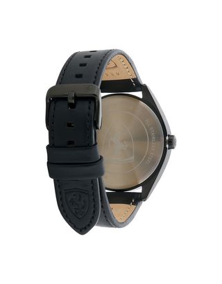 Scuderia Ferrari Online Store - Abetone watch in black with red dial - Quartz Watches